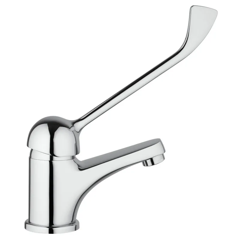 Miscelatore lavabo con leva clinica e piletta di scarico 1"1/4 Piralla Ariel
