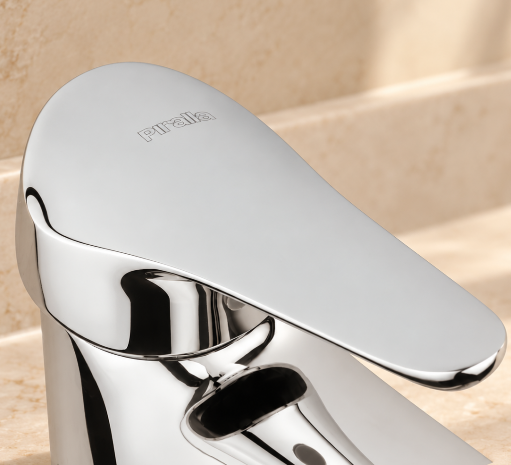 Serie ARIEL Piralla Miscelatore lavabo senza scarico Ariel